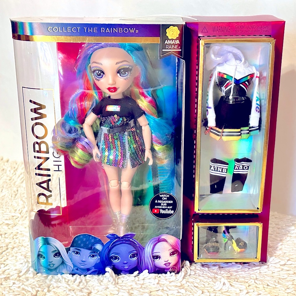 Amaya Raine RBH Doll NIB 14”